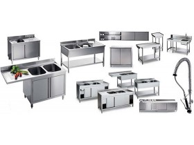 Кухонне обладнання та меблі з нержавіючої сталі: переваги, види і тонкощі вибору